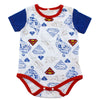 Baby Costumes Ropa Bebe Cotton Short Sleeve Superman