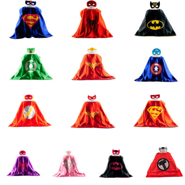 Mask+cape Superhero Costume Suits