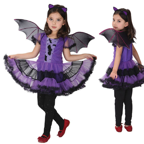 Fancy Masquerade Party Bat Girl Costume