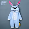 Baby Toddlers Rompers Rabbit Ears Hooded Suits