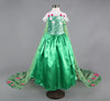 Fever Green Elsa Costumes Party Dress