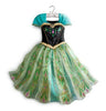 Fever Green Elsa Costumes Party Dress