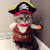 Pet Pirate Costume Suit Cat Clothes