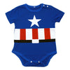 Baby Costumes Ropa Bebe Cotton Short Sleeve Superman