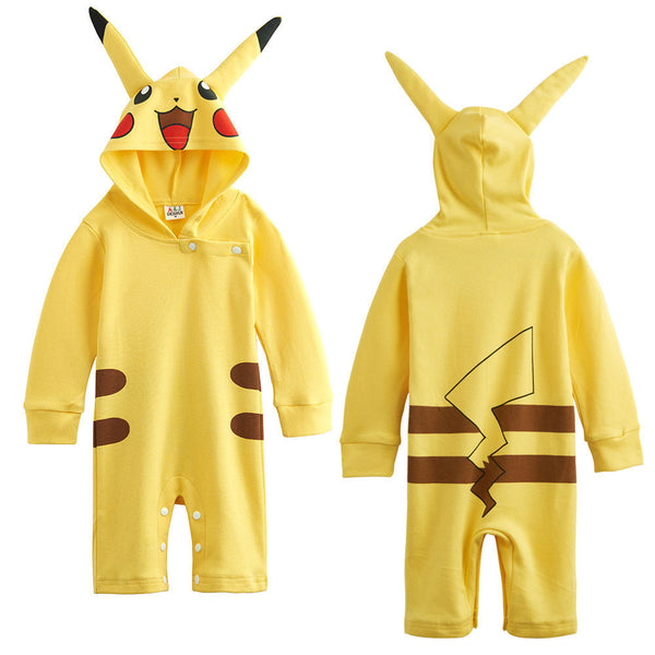 Baby Girls Pokemon Pikachu Romper Costume