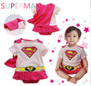 Cartoon Romper For Boy and Girl Cute Superman Rompers