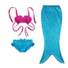 Princess Mermaid Tail Bath Split Swimsuit Costume